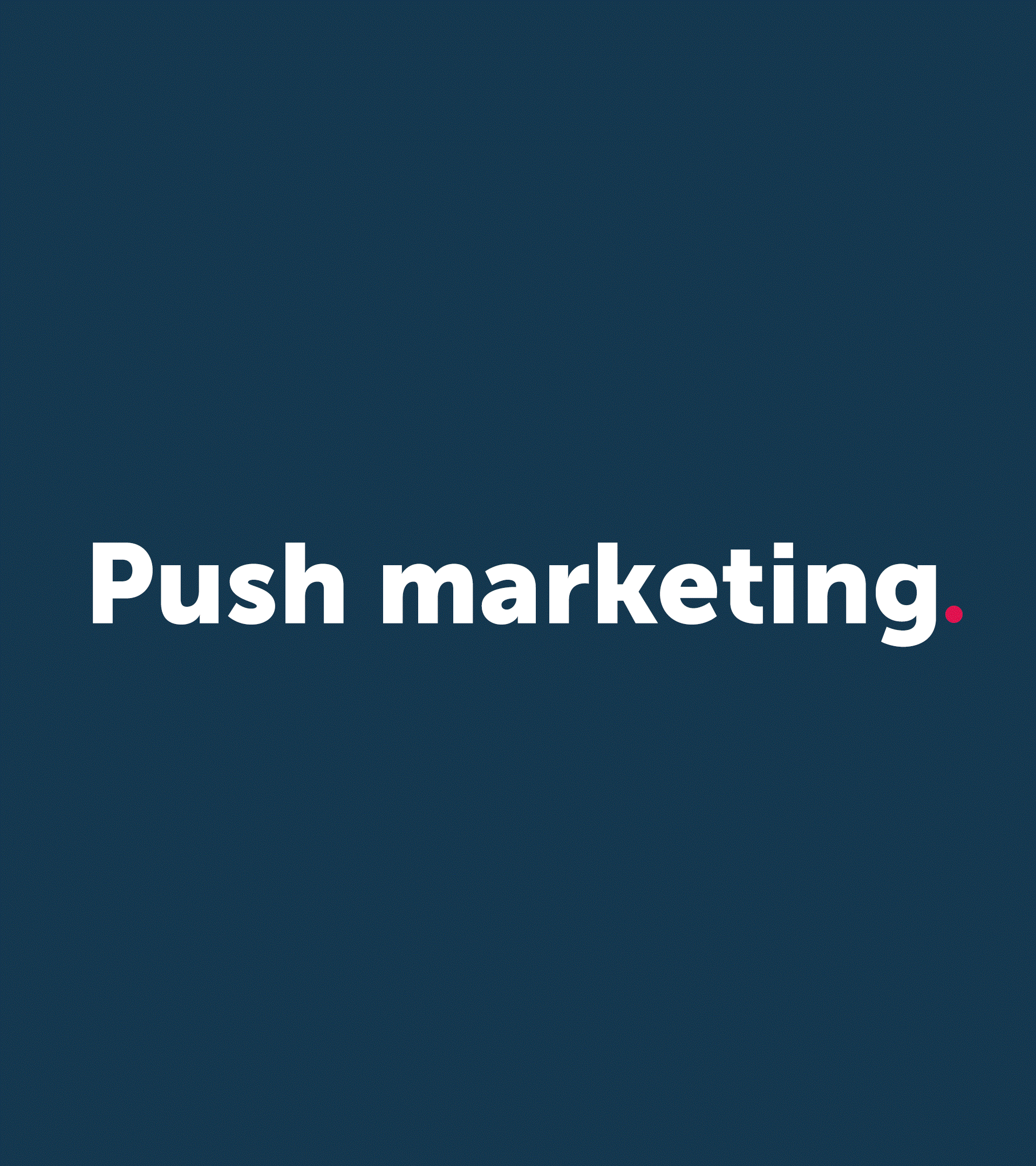 push vs pull marketing