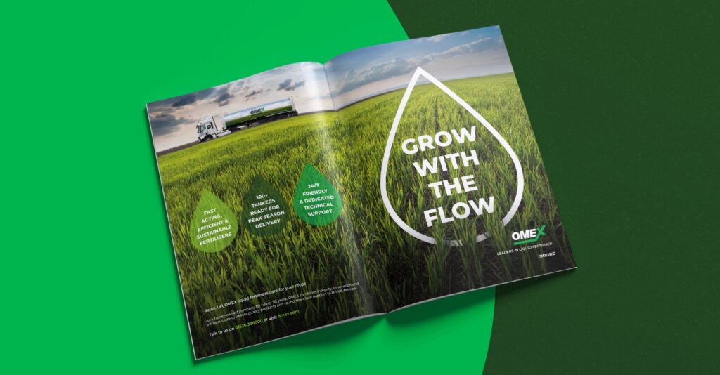 grow with the flow graphic design